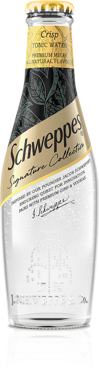 Schweppes Signature Collection Crisp Tonic Water